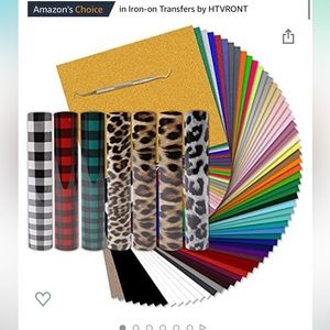 HTV iron on, used some black sheets